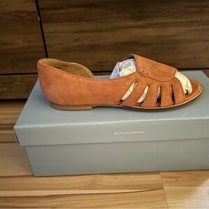 Seychelles Women's Brown Cutout Flats